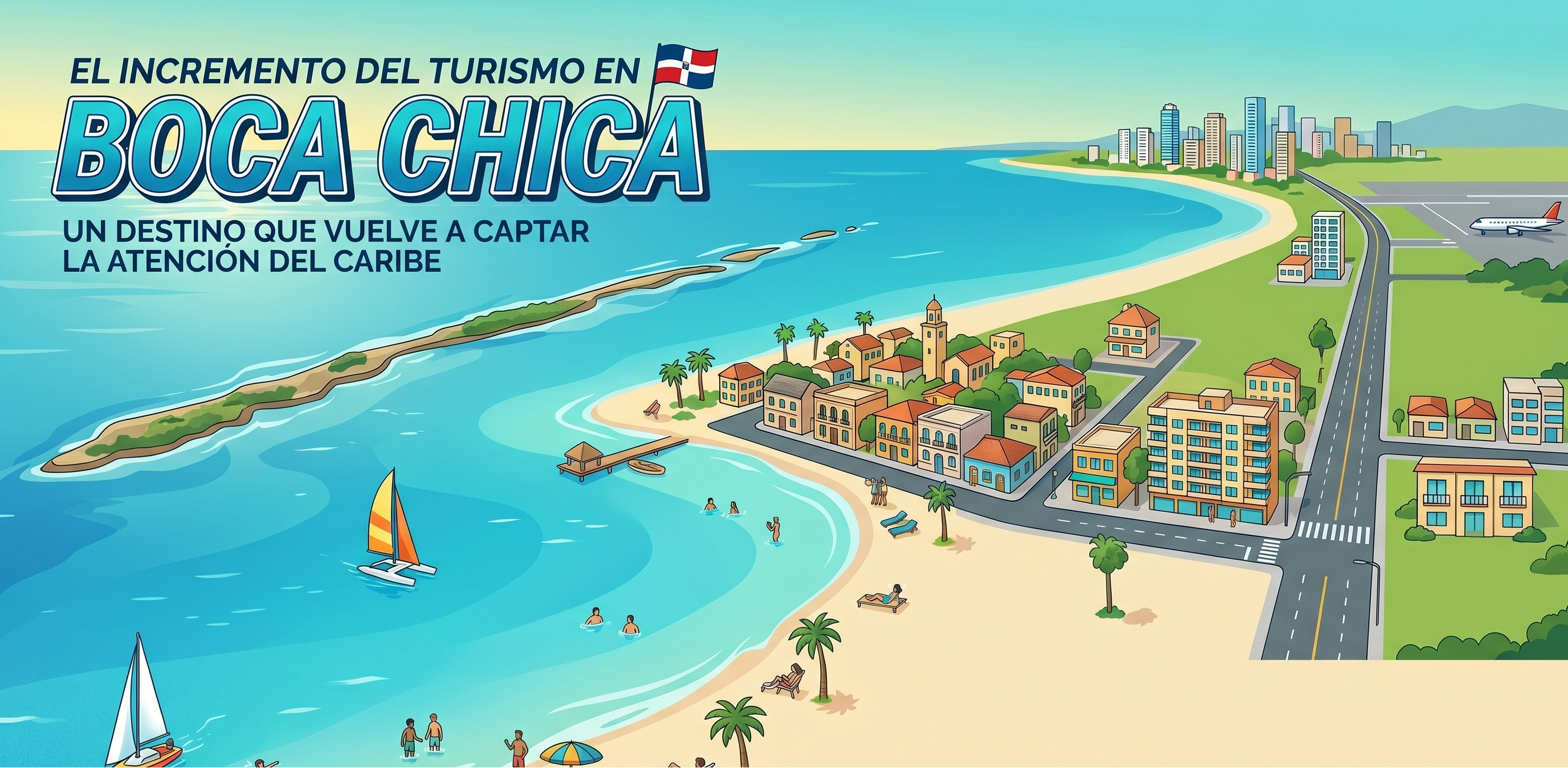 El Incremento del Turismo en Boca Chica: Un Destino que Vuelve a Captar la Atención del Caribe