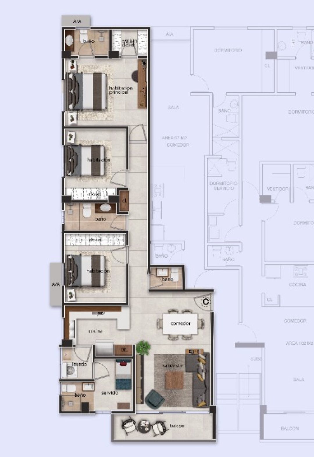 Project en Santo Domingo De Guzman, Jardines Del Sur I Y Ii