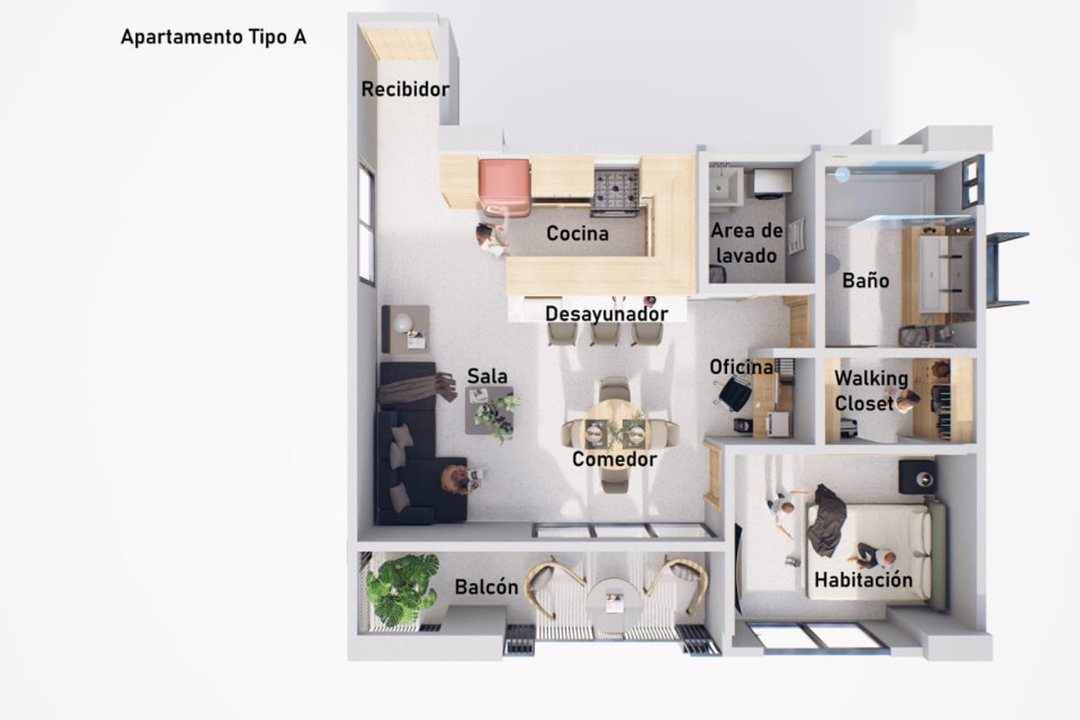 Apartment en Santo Domingo De Guzman, Gazcue