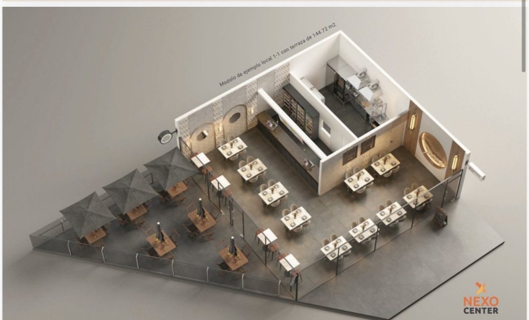 Local comercial (proyecto) en Punta Cana, Downtown Punta Cana